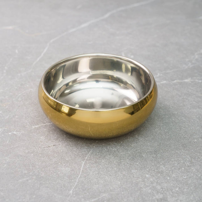 Gold Double Wall Bowl