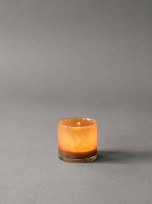 Votive, Blown Glass, Brown XS