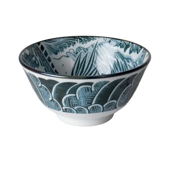 Japanese Ryu Dragon Porcelain Bowl