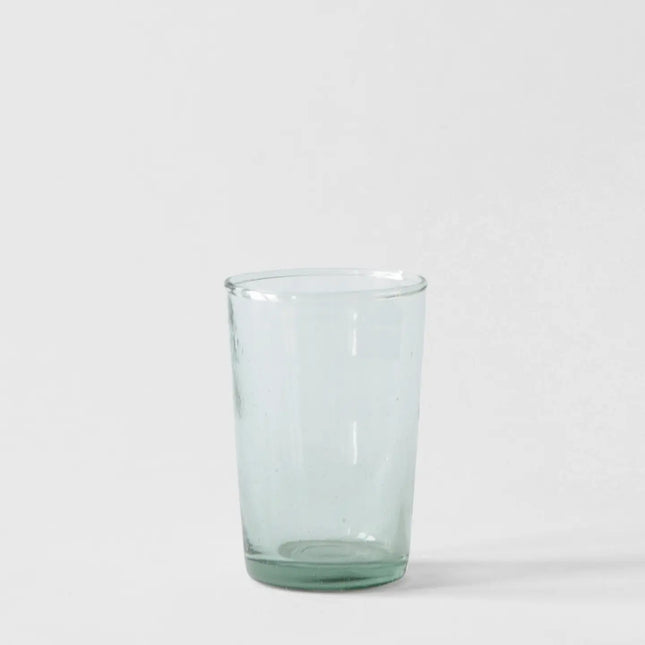 Lagonna Drinking Glass - Clear with Green Tint