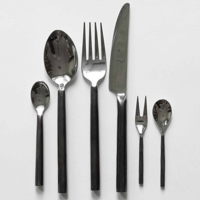Steel dinner fork - unpolished