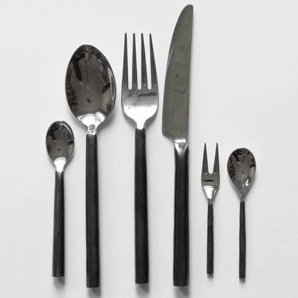 Steel dinner spoon - unpolished
