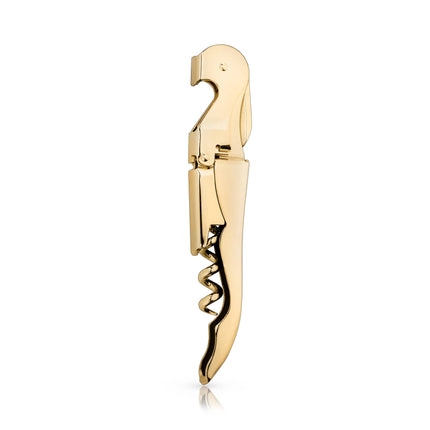Gold Plated Double Hinged Corkscrew