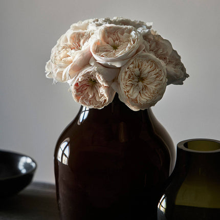 Paloma vase medium - dark brown