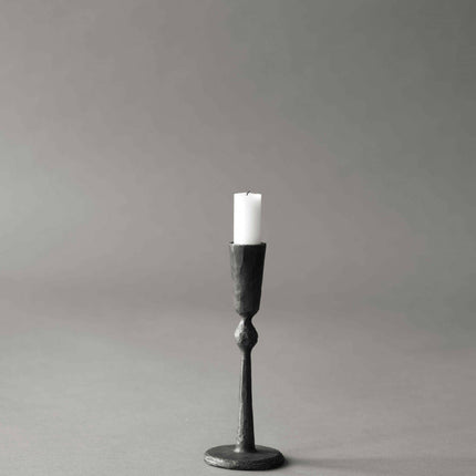 Boule iron candle holder, small