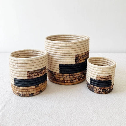 Storage Plant Basket, Bamburi, small 4"x4"