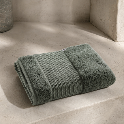 GARANCE Collection, Bath Towel Romarin (khaki green)