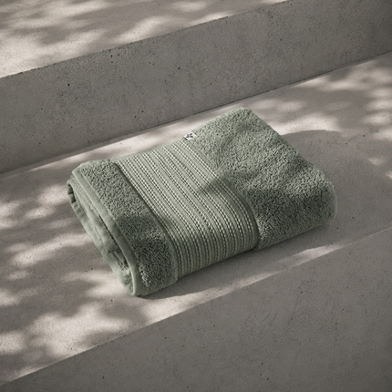 GARANCE Collection, Bath Towel Romarin (khaki green)