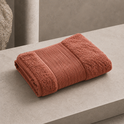 GARANCE Collection, Bath Towel in Terracotta (orange)