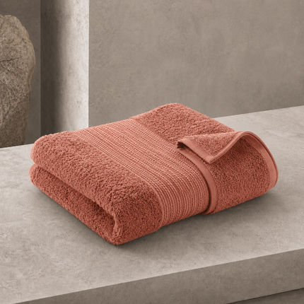 GARANCE Collection, Bath Towel in Terracotta (orange)