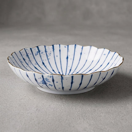Fubuki Tokusa Porcelain Shallow Bowl, view 2