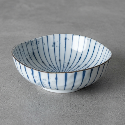 Fubuki Tokusa Porcelain Shallow Bowl, view 4