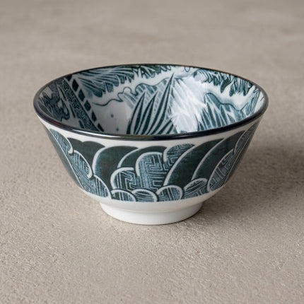 Japanese Ryu Dragon Porcelain Bowl