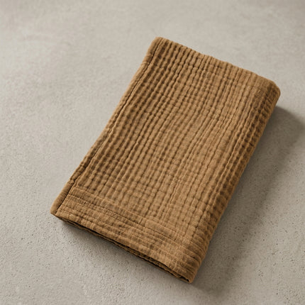 GAÏA Collection, Hand Towel in Camel (brown)